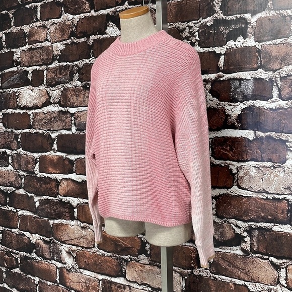 Splendid Collection Pullover Sweater Knit Ombre Pink Size Large L - Picture 8 of 14